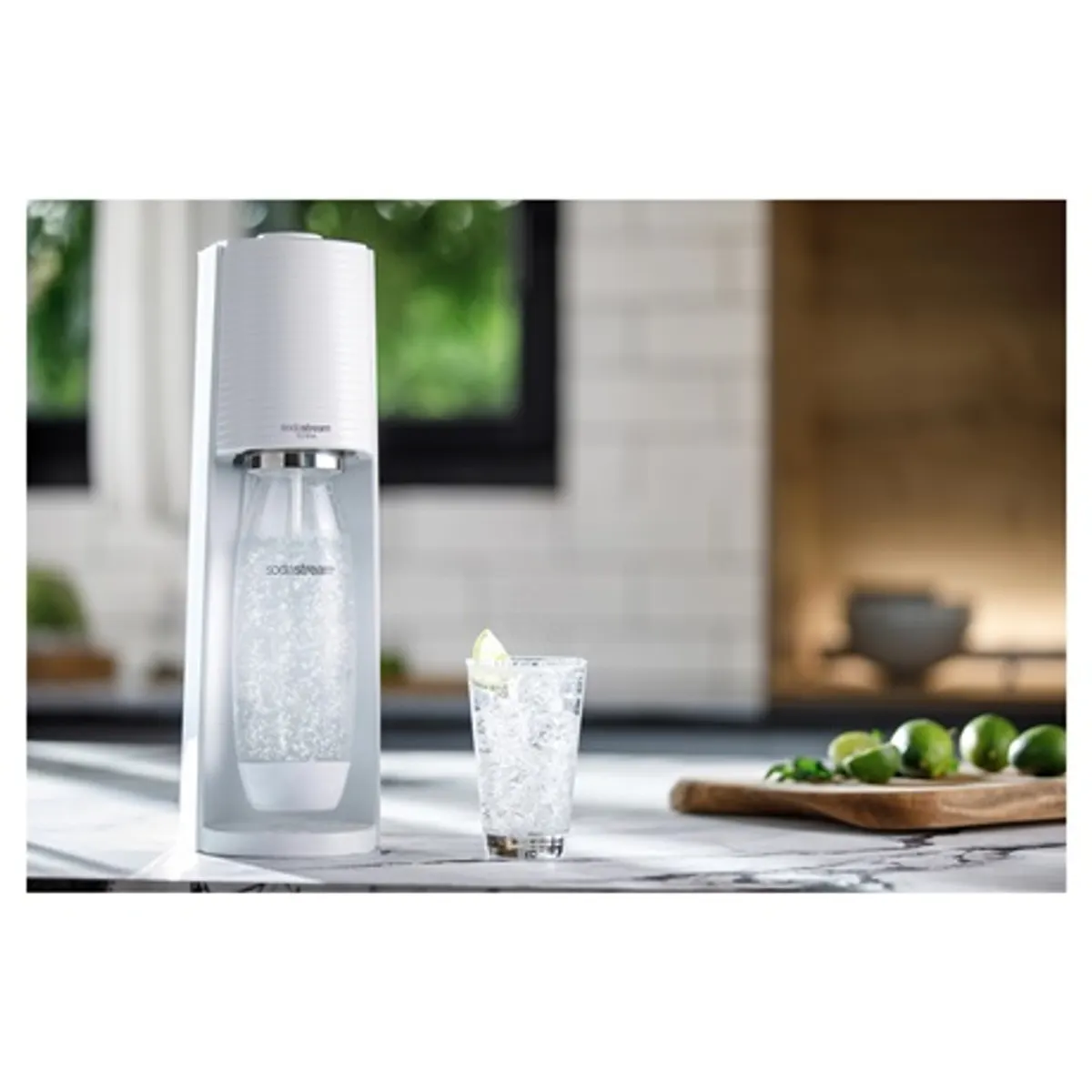 Sodastream TERRA WHITE CQC Terra fehér Quick Connect 1L palack mosogatógépben mosható #2