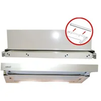 Cata TF-2003/90 LED DURALUM Páraelszívó teleszkópos inox 90 cm #1
