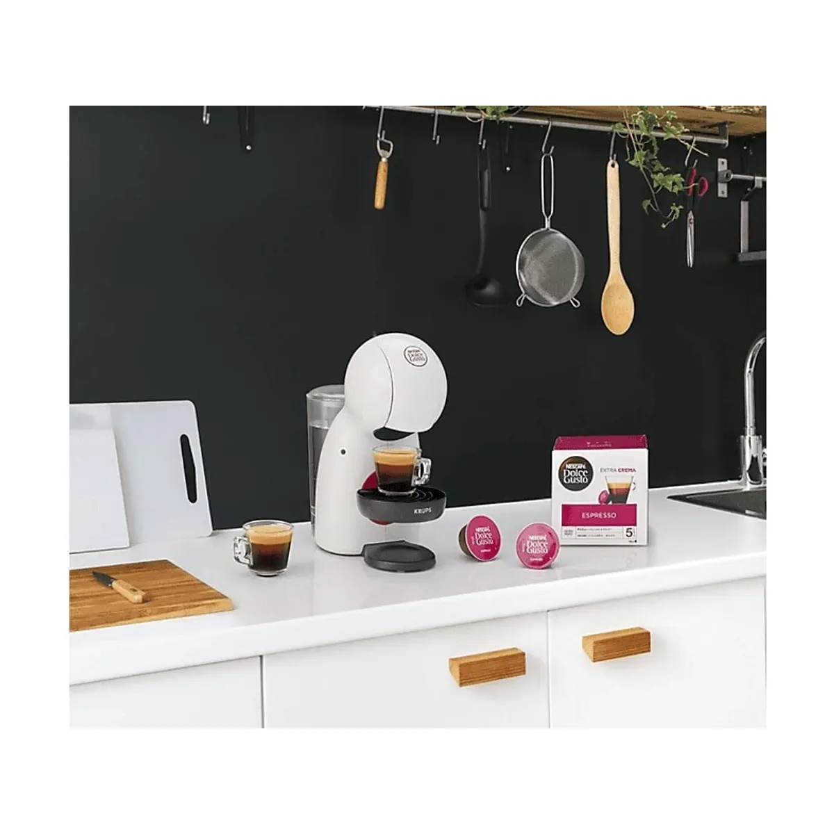 Krups KP1A3110 Piccolo XS Dolce Gusto kapszulás kávéfőző fehér 15 bar 0.8 l 1600 W #4