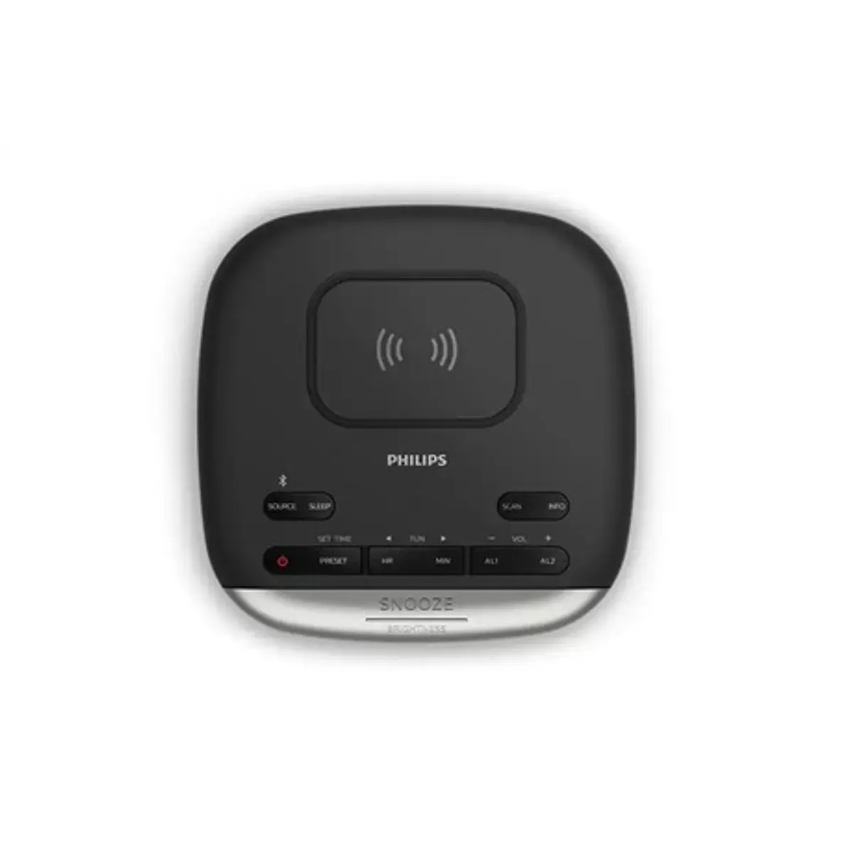 Philips TAR7606/10 Tar7606/10 Qi töltő, Bluetooth streaming, FM rádió, 20 állomás, kettős ébresztés, elalváskapcsoló, időszinkron #1