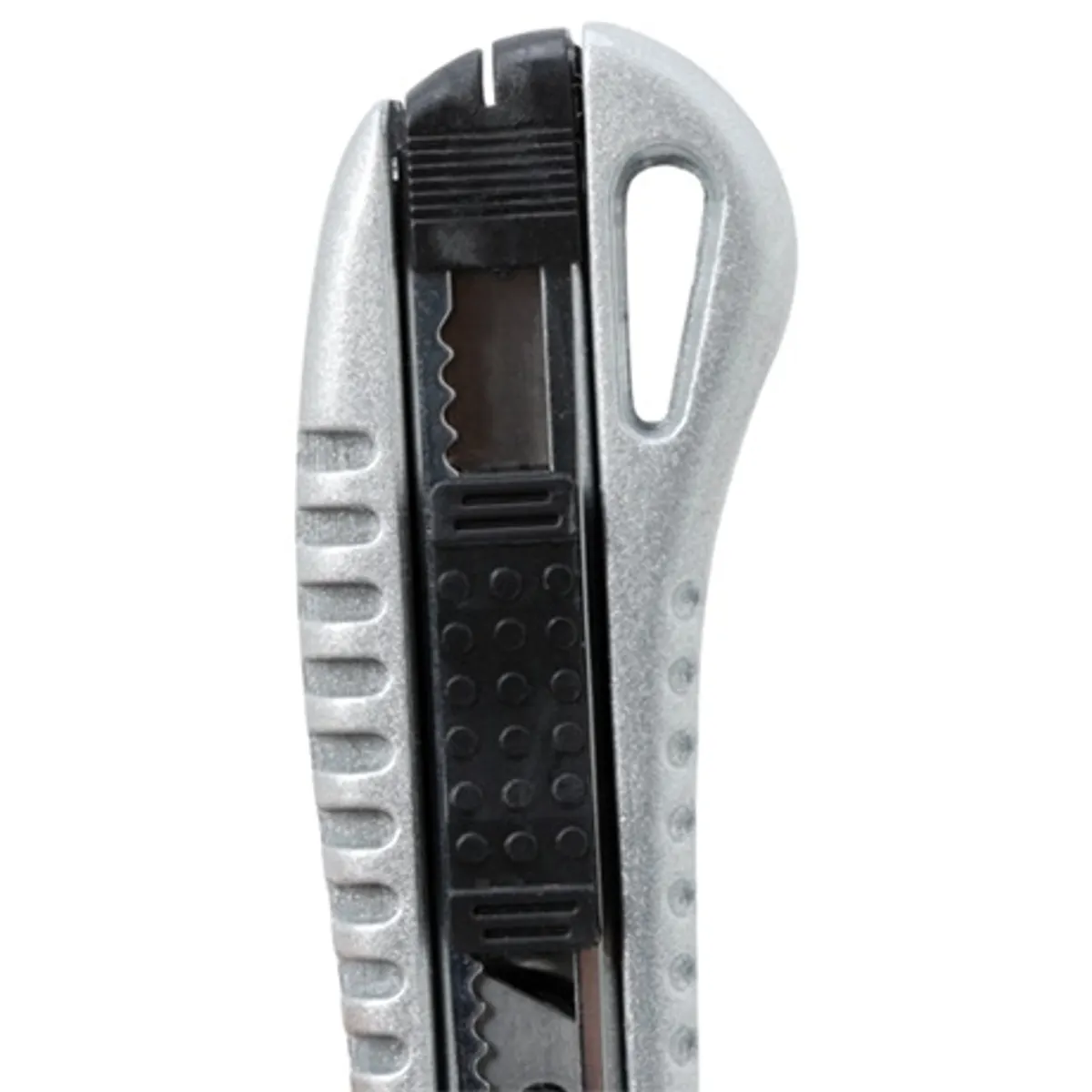 Handy 10813 Univerzális kés -fém- 9 mm penge, ütésálló váz, bemarások, kitolható behúzható penge, utántölthető, tartozék 9 mm penge #3