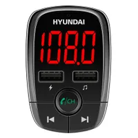 Hyundai FMT380BTCHARGE FM adó LED kijelző Bluetooth 5.0 87,5-108 MHz USB 32 GB Micro SD 32 GB MP3 WMA WAV APE 12-24 V 5 V max 2,4 A #6