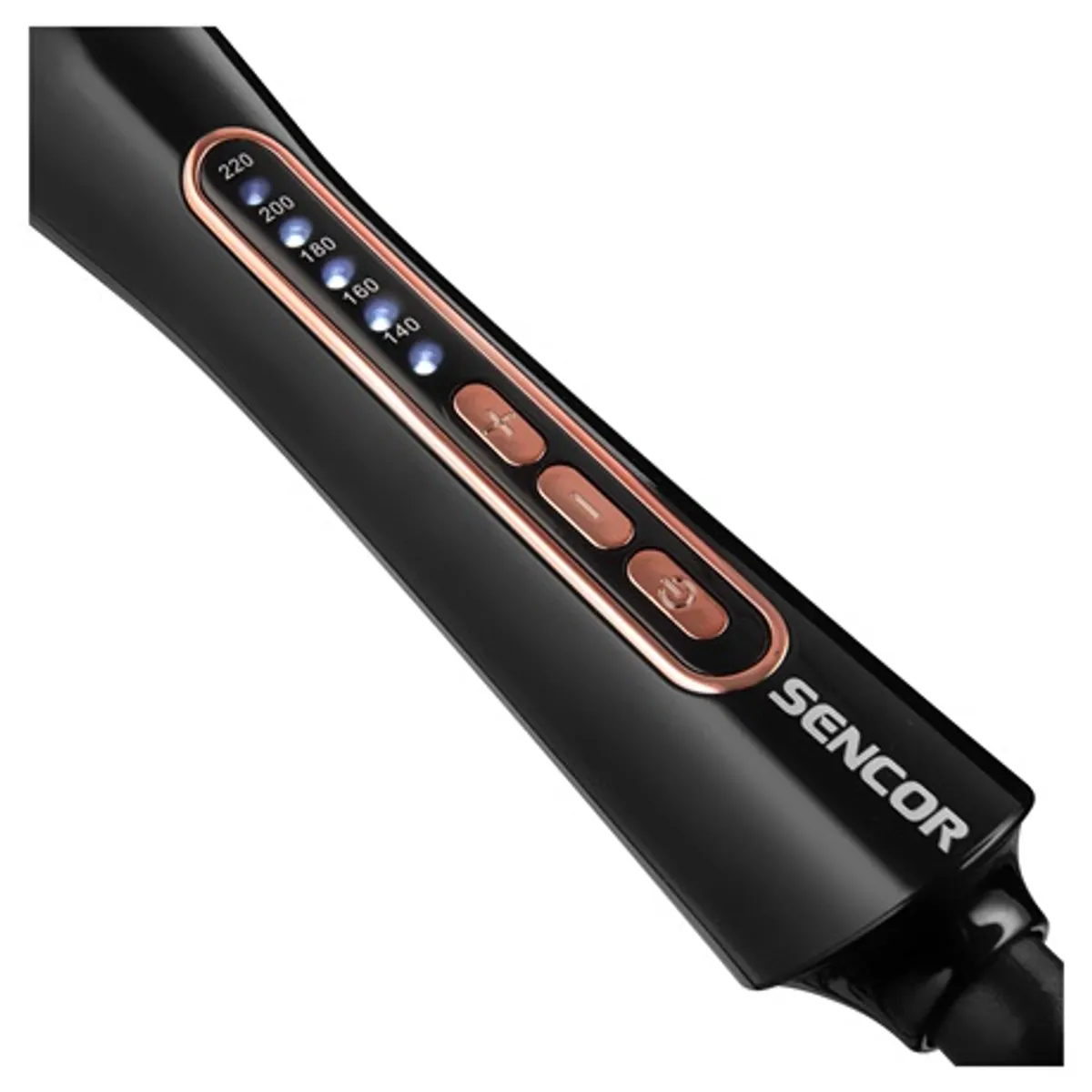 Sencor SHS 0920BK hajsütővas KeratinCare kerámia felület 5 fokozatú hőmérséklet 140 220 C LED skála #4