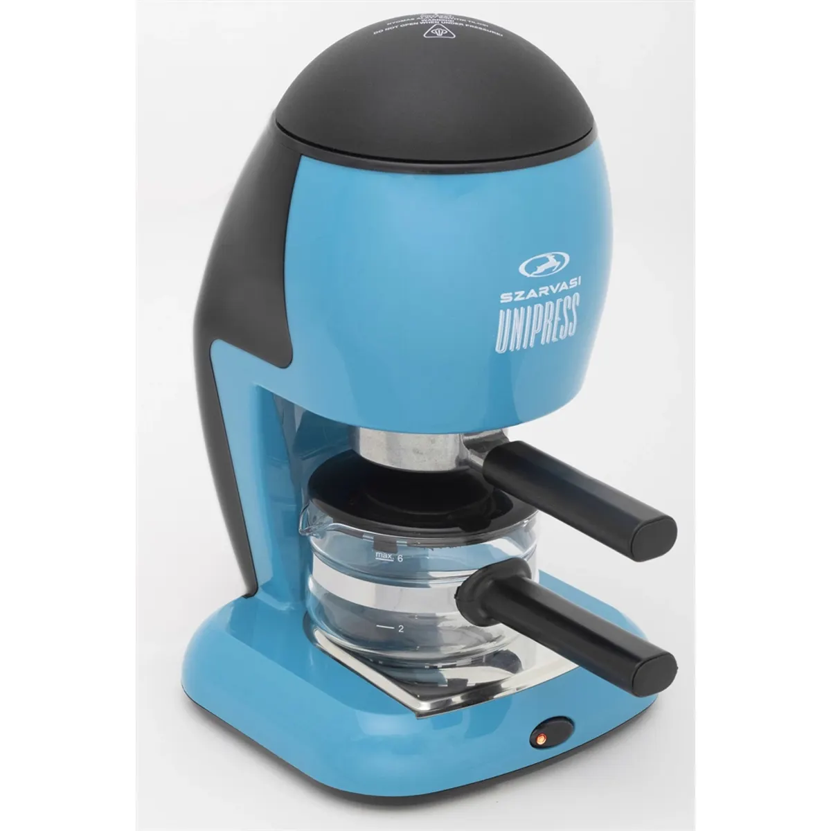 Szarvasi SZV624 ÉGSZÍNKÉK Unipress 2-6 adag, 0,6 l, 800W, 3,04 bar #1