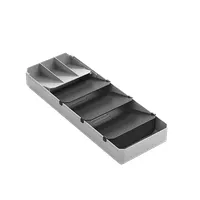 Metaltex MX363220 Uni-Fit evőeszköztartó állítható hossz 40-49 cm tárolókapacitás 90 db szürke garancia 3 év #1
