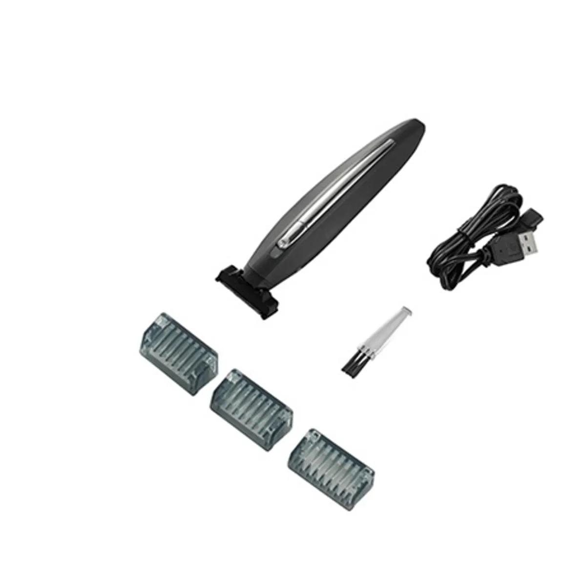 Adler AD2922 borotva és szakállvágó 2 pengéjű 3 távtartó led világítás usb töltés lítium-ionos akkumulátor 45 perc működés kefe a tisztításhoz #7