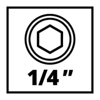 Einhell TE-CI 18-1 LI-SOLO ütvecsavarozó 140 Nm 2300 fordulat/perc 6,35 mm hatszögletű befogó LED világítás #2
