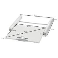 Xavax 111363 összeépítő keret mosógép és szárító közé 60x60 cm kompatibilis #2