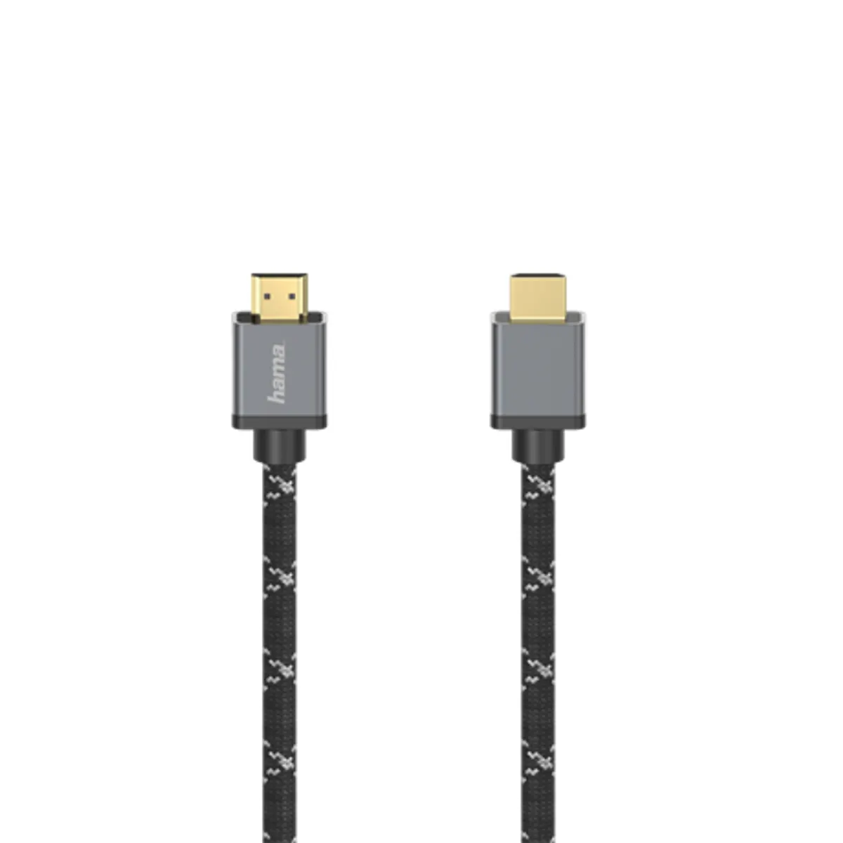 Hama 00205239 Premium HDMI 2.1 8K60Hz HDR dinamikus 48Gbit 1200MHz 2m aramidszál szürke #1