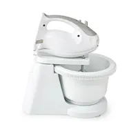 Nedis KAHM110CWT tálas mixer fehér-szürke 200 W 5 sebesség turbó 2 literes keverőtál #6