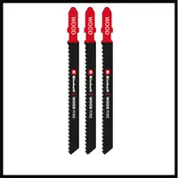 Einhell TC-JS 80/1 KIT DEKOPÍRFŰRÉSZ 550 W 1200-3000 min-1 4fokozatú lengő előtolás max vágásmélység 80 mm fa, 10 mm acél 45° ferde vágás t-befogás 3 fafűrészlap #4