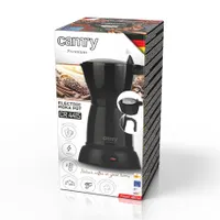 Camry CR4415B elektromos kotyogó kávéfőző 300 ml 480W 360 forgó alap alumínium géptest #6