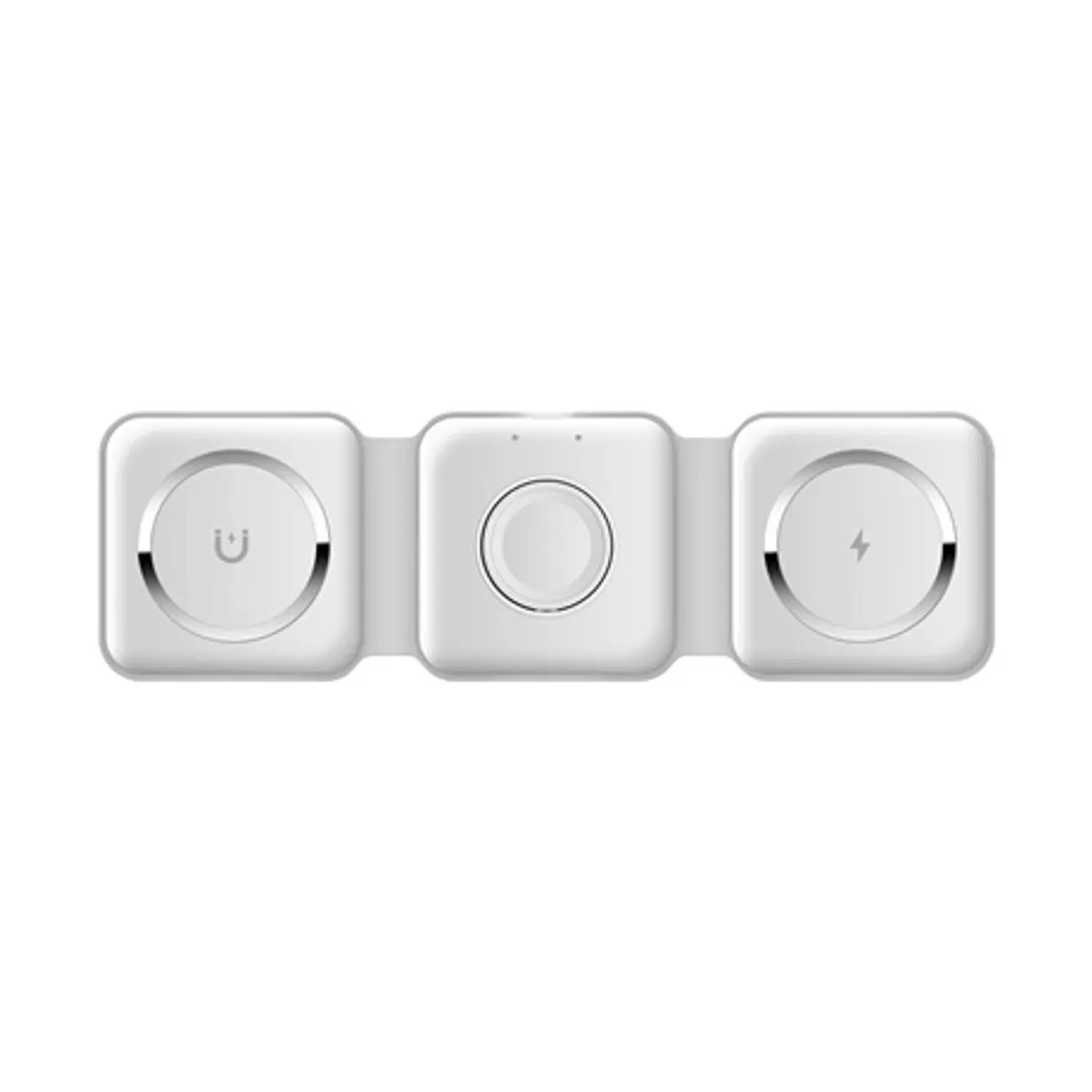 Bewello BW2063 vezeték nélküli töltőállomás 3 az 1-ben Apple Watch iPhone AirPods kompatibilis #1