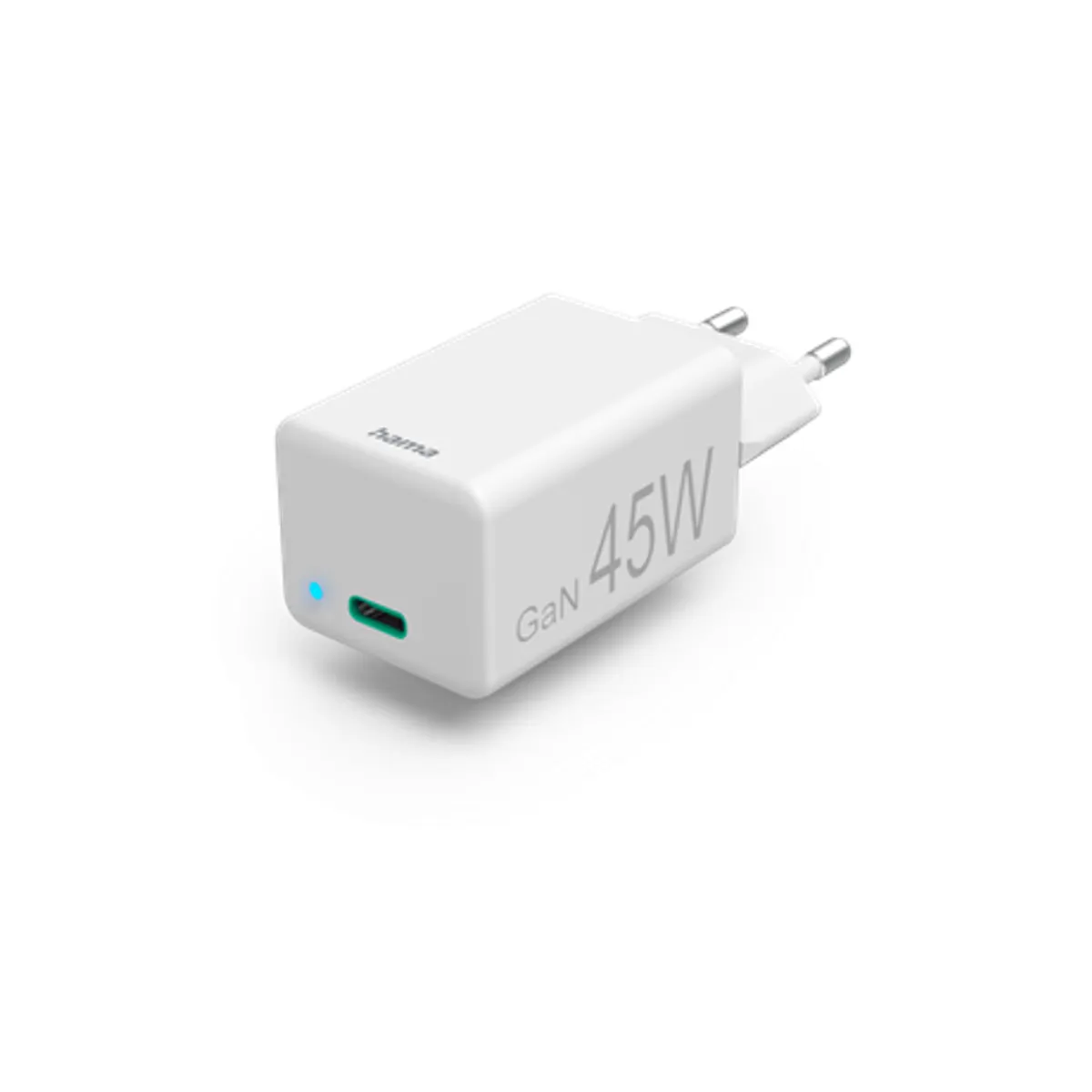 Hama 00201653 USB-C töltő GaN PD 45W fehér QC 2.0 3.0 #1