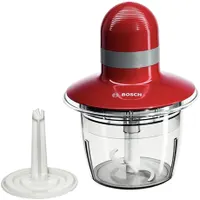 Bosch MMR08R2 aprító 0,8 l 400 W piros nemesacél kés