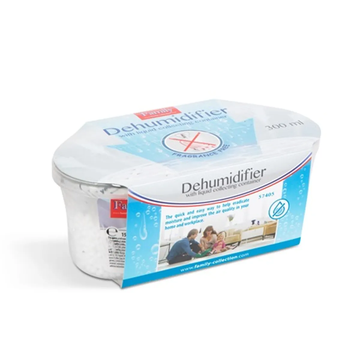 Family 57405 páramentesítő folyadékgyűjtő tartállyal illatmentes 300 ml 30 m2 #1