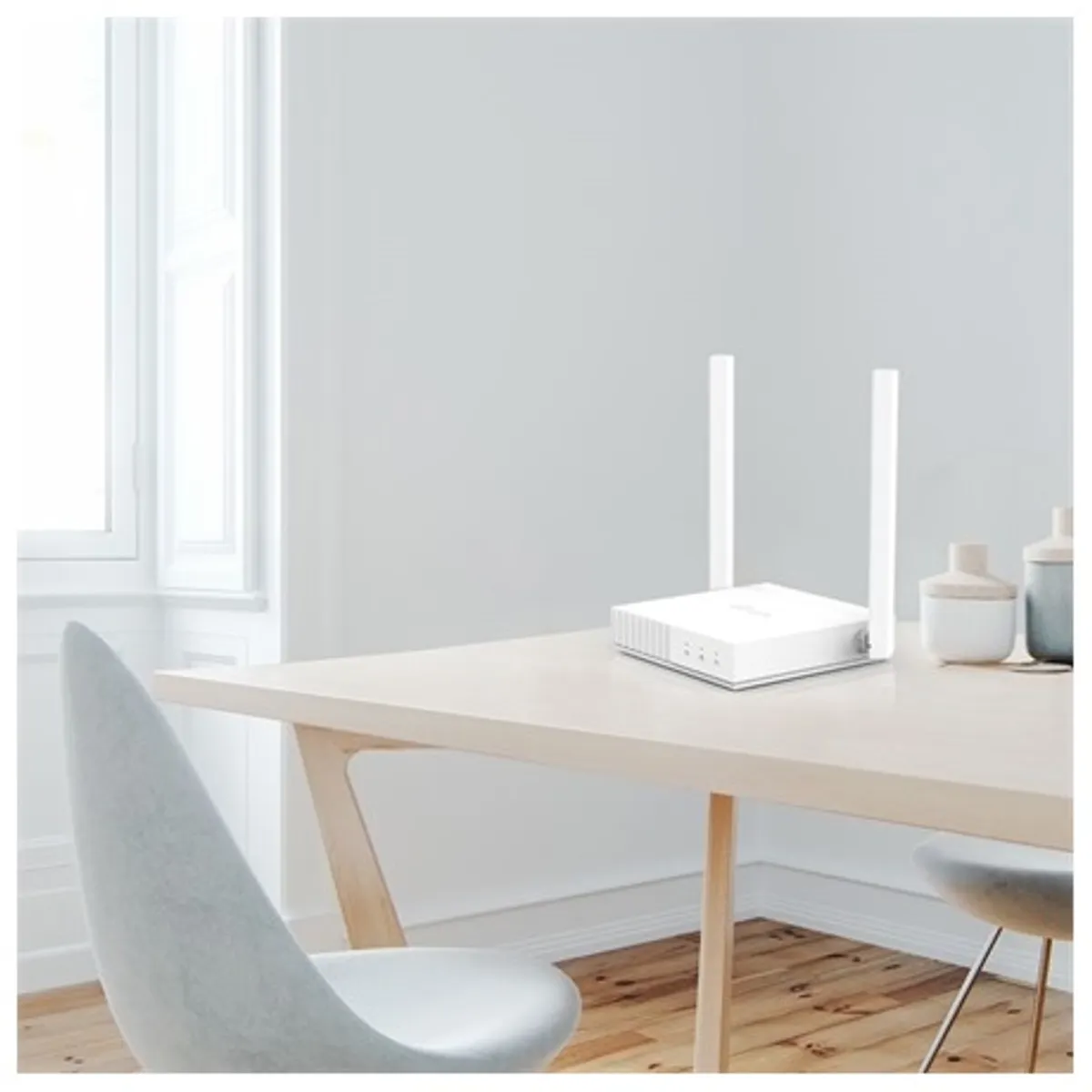 TP-LINK TL-WR844N 300 Mbps vezeték nélküli N router 4xLAN 1xWAN 2x5dBi 2.4 GHz #6