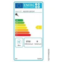 Hajdu AQ ECO 150 ERP 150 L zárt rendszerű melegvíztároló 1,8 kW 0,6 MPa falra szerelhető #2