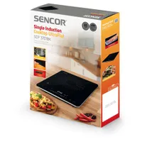 Sencor SCP 3701BK Indukciós Főzőlap üvegkerámia 1 zóna 2000 W 60-240 °C automatikus edényfelismerés #9