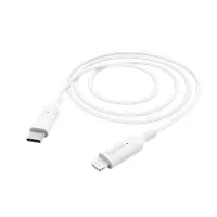 Hama 00201598 FIC E3 adatkábel Lightning - USB Type-C 1 m fehér #1