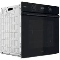 Whirlpool OMSK58RU1SB beépíthető sütő gőz funkcióval, 71 L, digitális kijelző, süllyeszthető kezelőgombok, sütősín #3