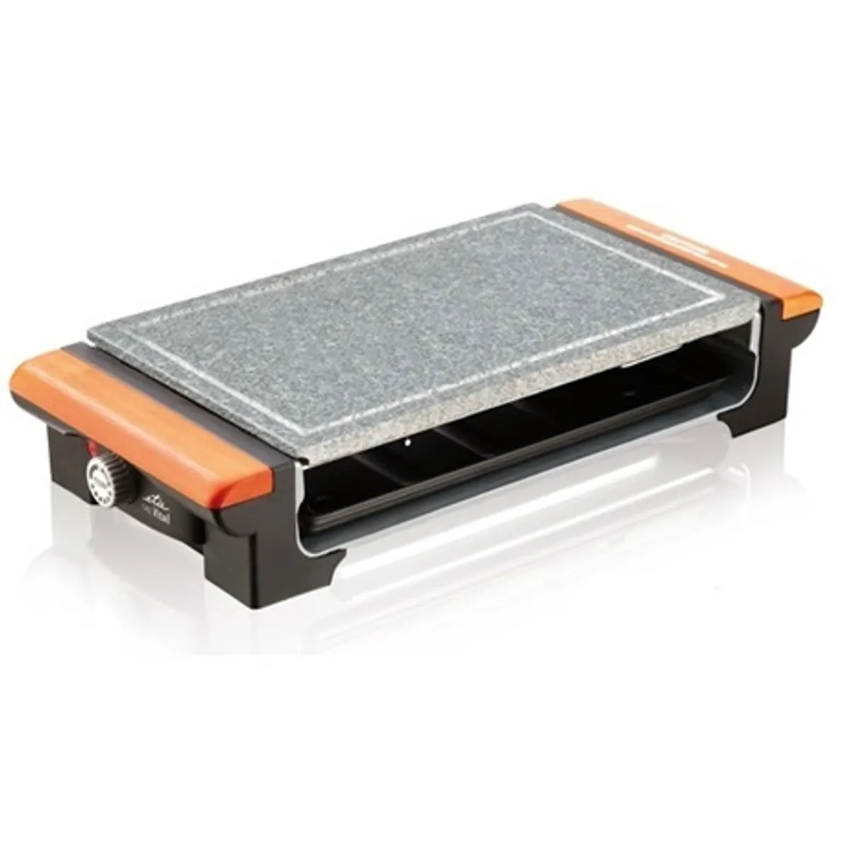 Eta 116290000 Vital grill asztali 1300 W hőfokszabályozás, cserélhető 400x200 mm kőlap, tapadásmentes felület #1