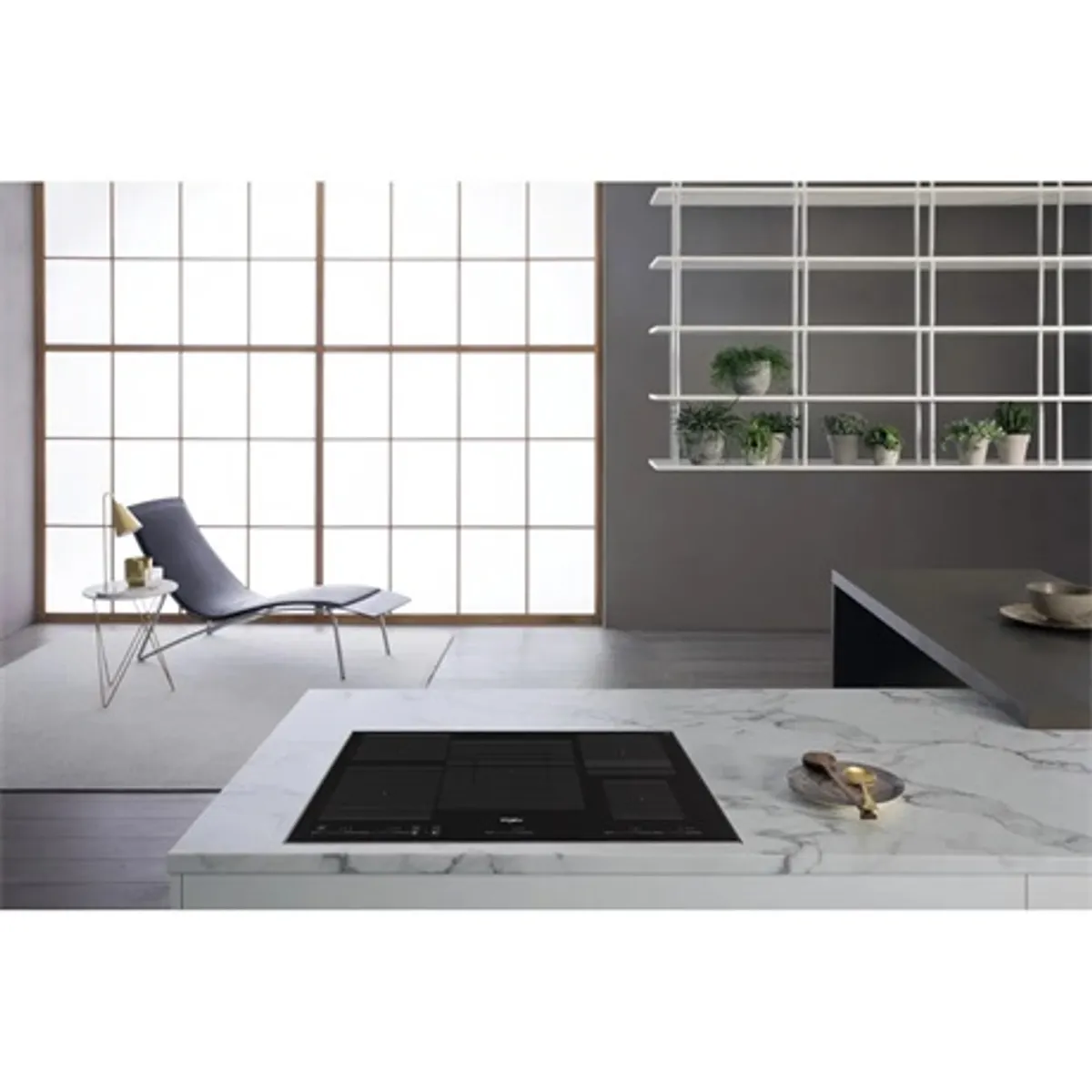 Whirlpool WT 1090 BA Beépíthető indukciós főzőlap 5 zónás elöl kezelőpanel 220-240V 50-60Hz időzítő maradékhő jelző #4