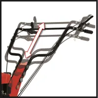 Einhell GC-MT 2560 LD benzines kapálógép 150 cm3 2500 W 60 cm 26 cm 6 pengék #4