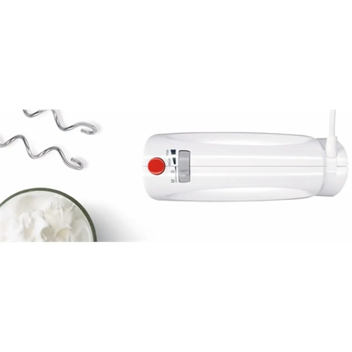 Bosch MFQ3010 kézi mixer 300 W 2 sebesség és turbó 2 habverő 2 dagasztóvilla #2