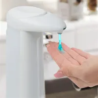 Vog und Arths 51121A szappanadagoló szenzoros 360 ml fehér IP44 4xAAA álló kompatibilis folyékony szappannal #1