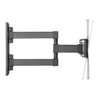 Stell SHO 4540 fali konzol kihúzható teherbírás 20 kg 23-42" VESA 75x75 100x100 200x100 200x200 dőlés 10 forgás 90 fok fekete #3
