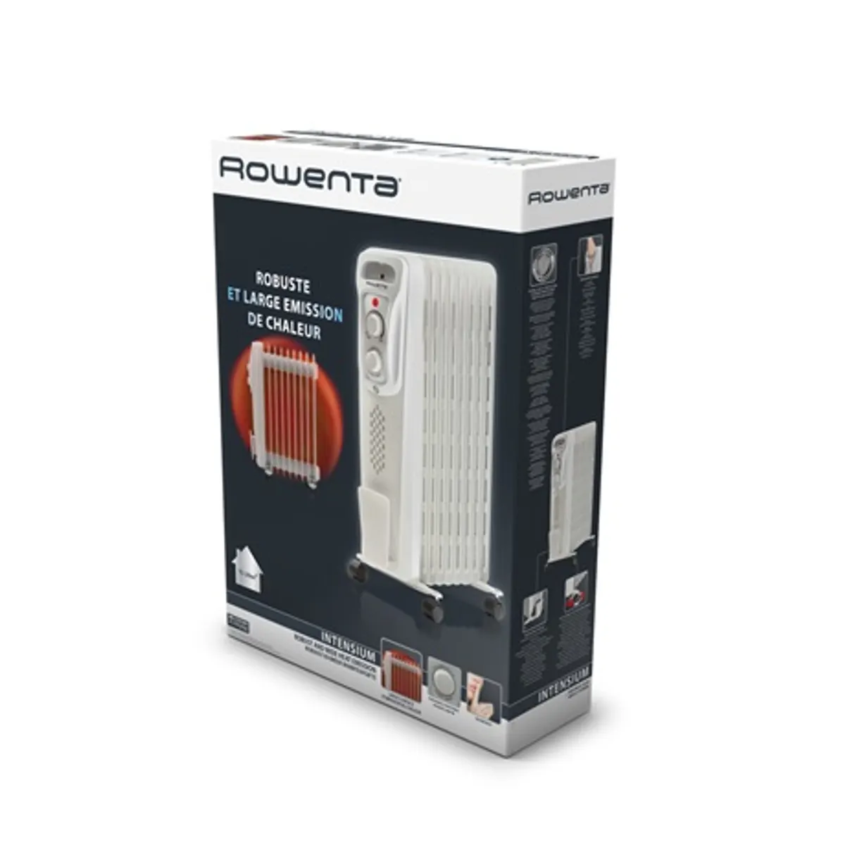 Rowenta BU2620F0 Intensium olajradiátor 2000 W 25 m2 automatikus kikapcsolás #2