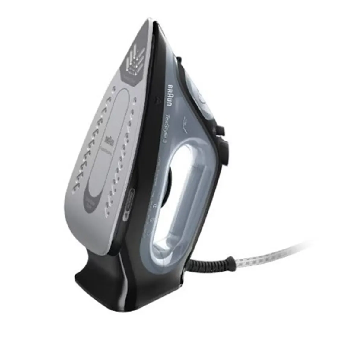 Braun SI3055BK TexStyle 3 gőzölős vasaló 2400 W 270 ml víztartály precíziós csúcs SuperCeramic bevonat automatikus kikapcsolás csepegésgátló #2