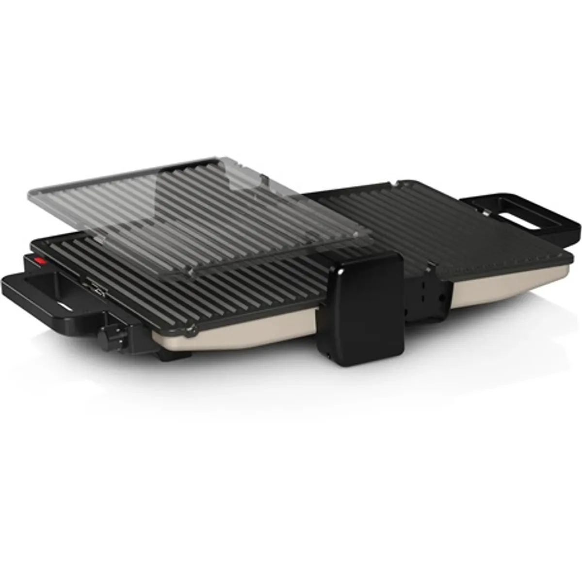 Bosch TCG3302 kontakt grill ezüst 2000 W fokozatmentes szabályozás kivehető grill-lapok tapadásmentes kerámiabevonattal #8