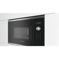 Bosch BFL554MS0 Serie 6 beépíthető mikrohullámú sütő 25 l 900 W 5 fokozat 7 automata program LED kijelző #2