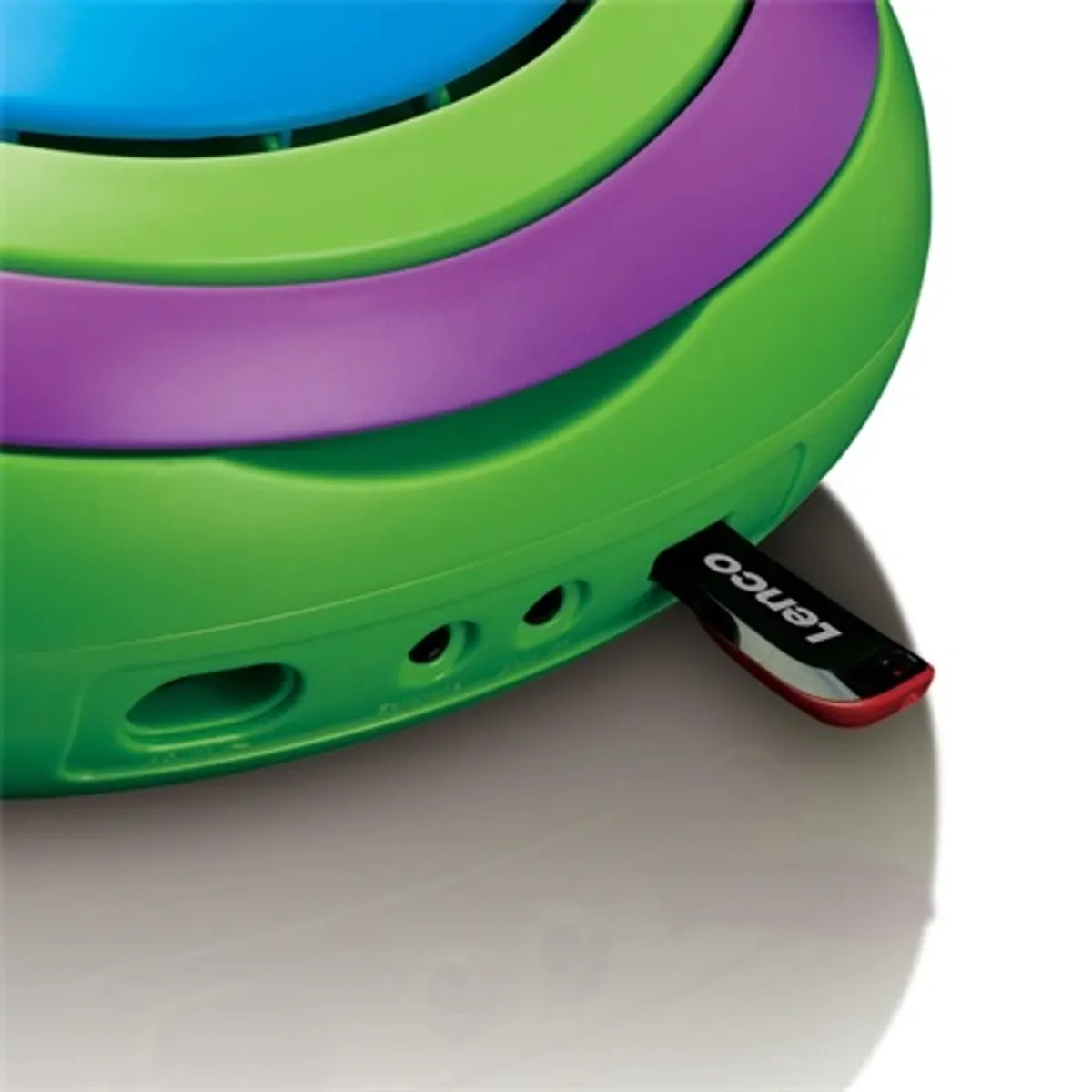 Lenco SCD-70 hordozható cd-s rádiómagnó dab rádióval usb lejátszás mp3 wma támogatás lcd kijelző 2 hangszóró 2 w rms #3