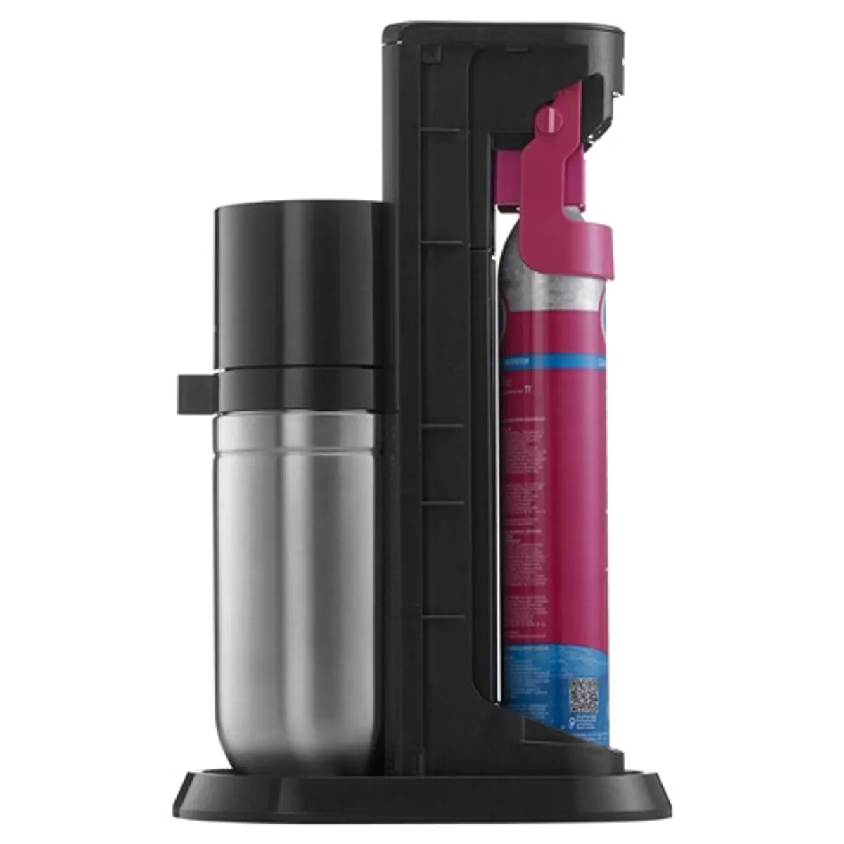 Sodastream DUO BLACK CQC Duo Quick Connect patron; kompatibilis üveg és műanyag DUO palackokkal; állítható szénsavosság: lágy, közepes, erős; fekete #6