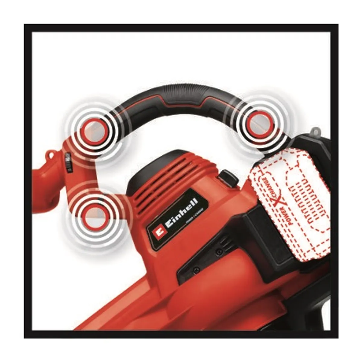 Einhell GE-CL 36/230 LI E SOLO Lombszívó Power X-Change 2x18V akku és töltőkészülék nélkül 45 L gyűjtőzsák #6