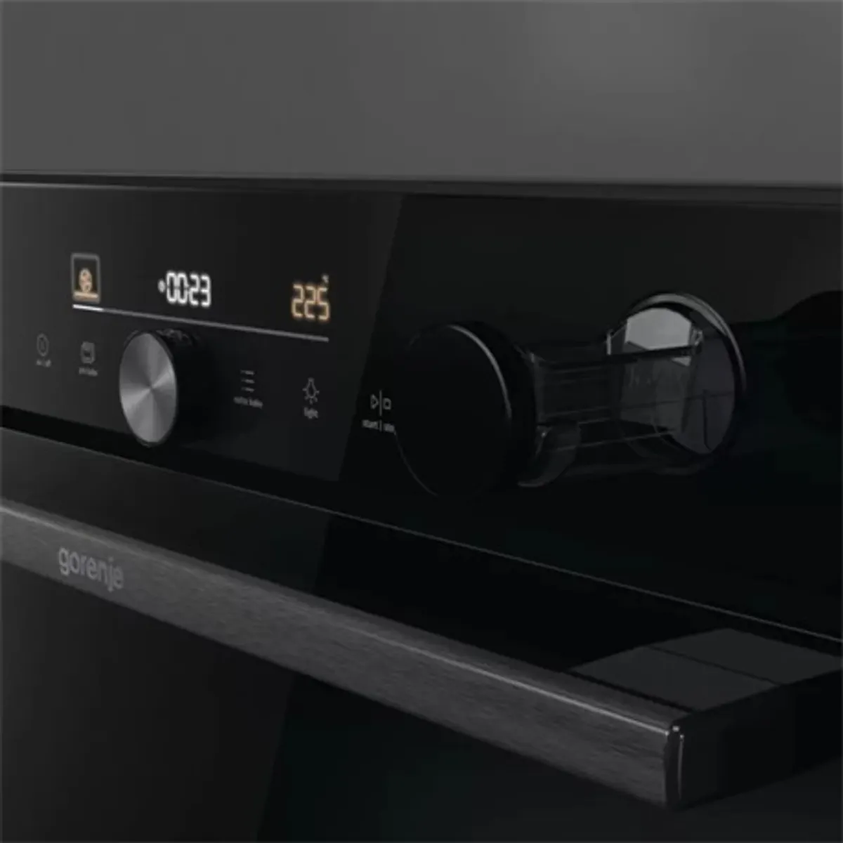 Gorenje BSA6747DGWI Beépíthető sütő fekete 77 L 300 fokC konvekció katalitikus AquaClean #4