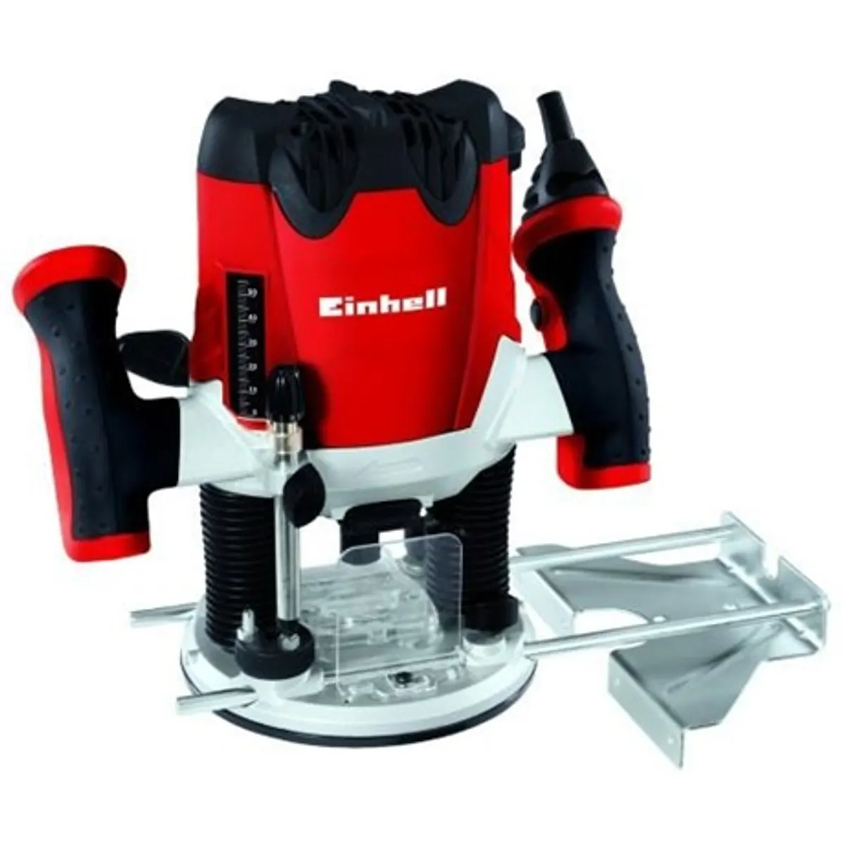 Einhell TE-RO 1255 E Felsőmaró 1200 W 11000-30000 min-1 55 mm 6-8 mm Softgrip körző párhuzamos ütköző másolóhüvely #1