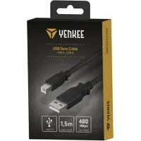 Yenkee YCU 015 BK USB A-USB B kábel 1,5 m USB 2.0 #3