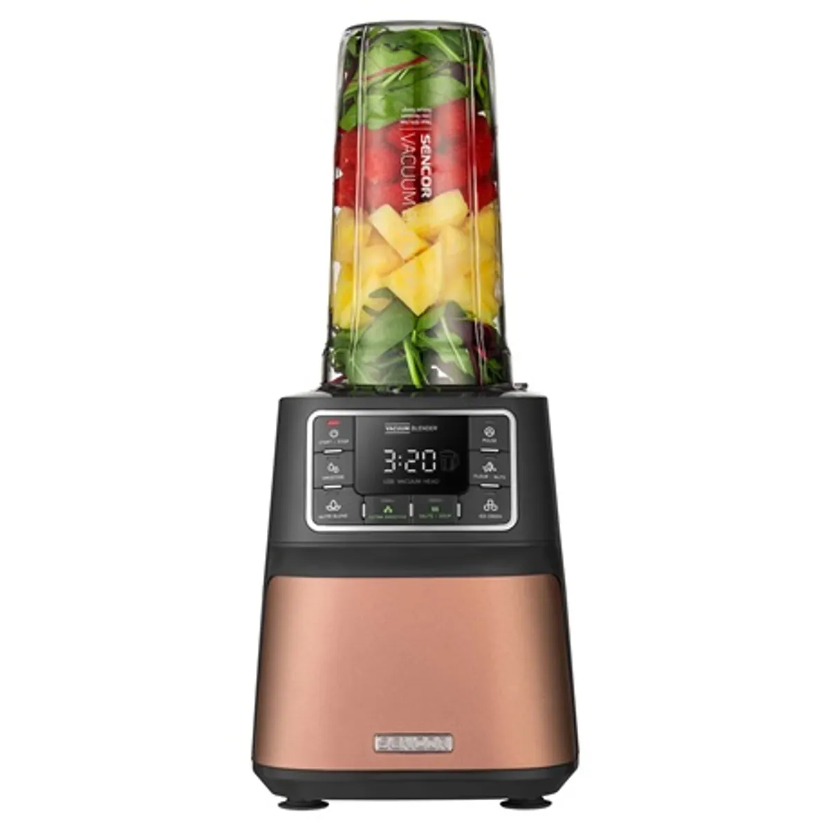 Sencor SBU 7676GD TURMIXGÉP vákuumos mixelés 1500 W 28 000 rpm 1,5 L mixelő edény 0,7 L tároló edény 8 kés titán bevonattal #4