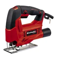 Einhell TC-JS 60/1 dekopírfűrész softgrip 400 W, 60 mm fa vágás, 45 fokos ferde vágás, fordulatszám-szabályozás, porelszívó adapter #1