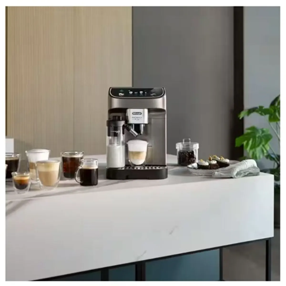 Delonghi ECAM320.70.TB Magnifica Plus 3,5" LatteCrema Hot 18 programos automata kávéfőző #5