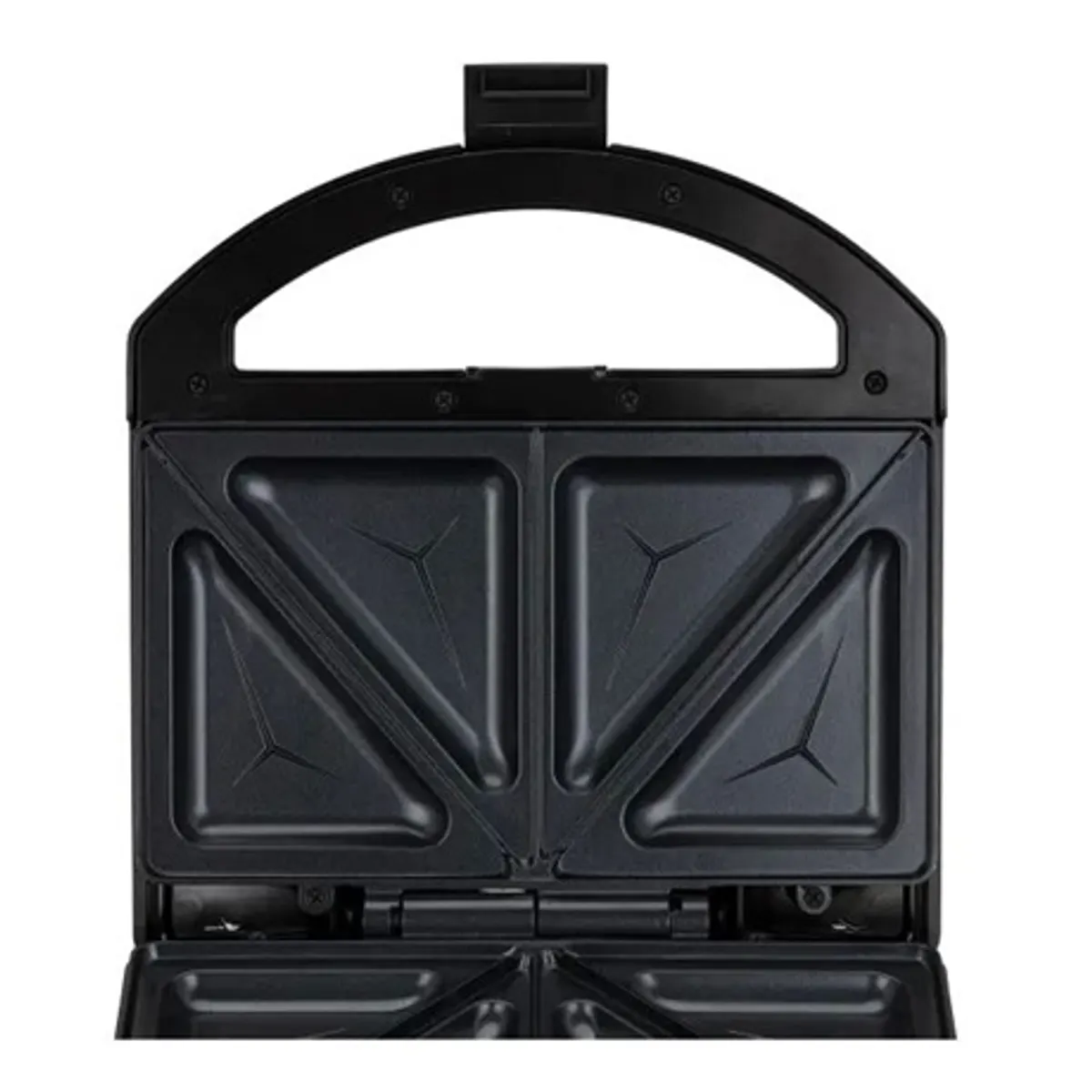 MPM MOP-50 rozsdamentes acél test 4 háromszög grill tapadásmentes bevonat automata hőmérsékletszabályozás jelző lámpa függőleges tárolás 750 W #3