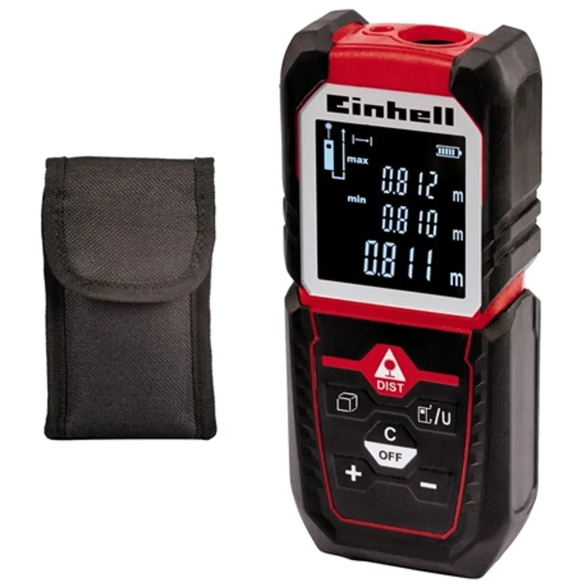 Einhell TC-LD 50 Lézeres távolságmérő 0.05-50 m, 2 mm/m, II, 635 nm, AAA 2x #1