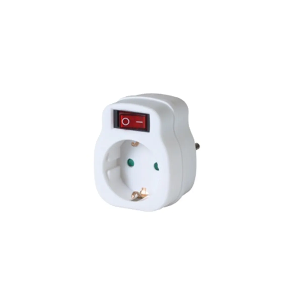 Home by Somogyi NVK1WH FEHÉR KAPCSOLÓS ALJZAT IP20 beltéri 250V 50Hz 16A 3500W #1