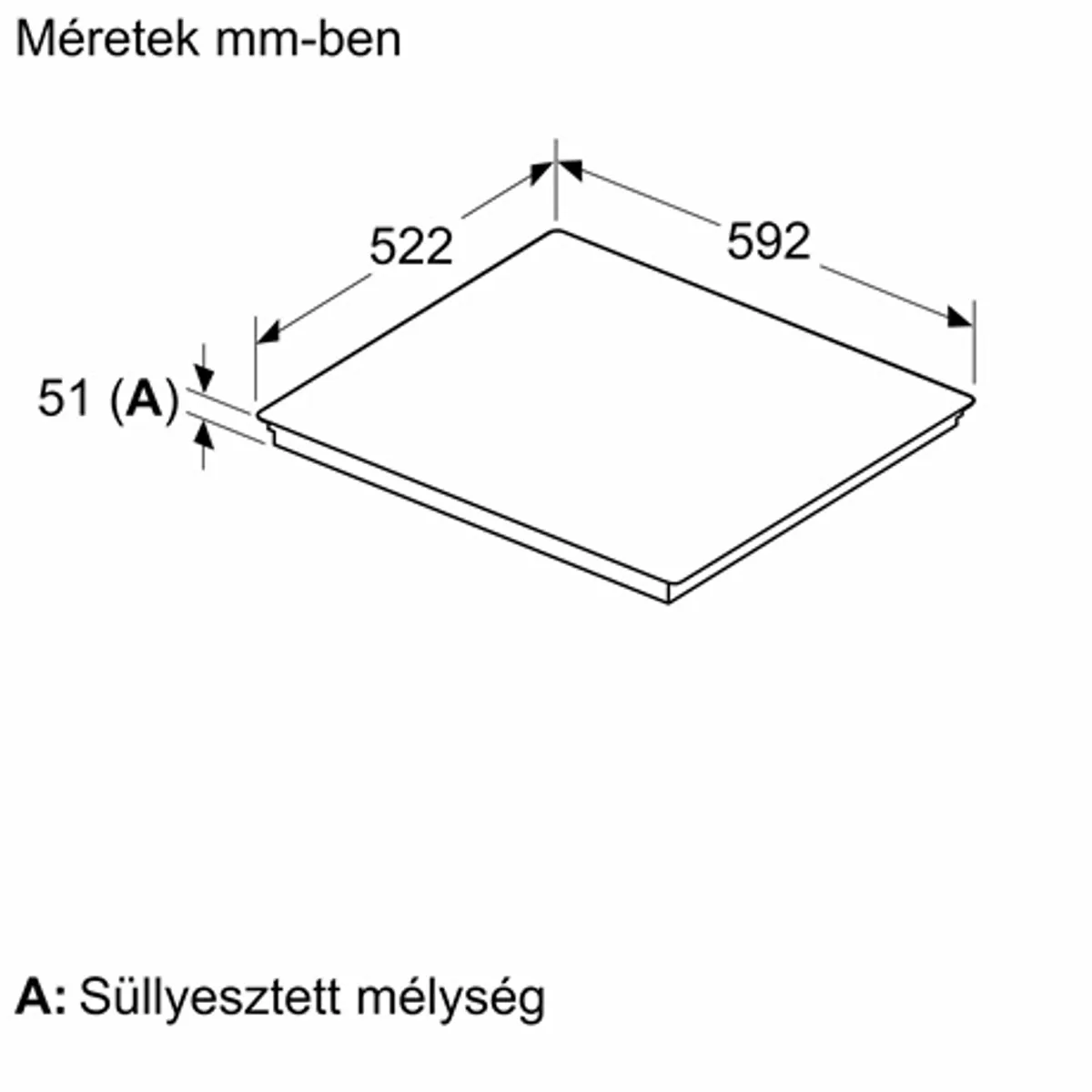 Bosch PVS631HB1E beépíthető indukciós főzőlap 60 cm, 4 zóna, CombiZone, DirectSelect, PowerBoost, Home Connect #7