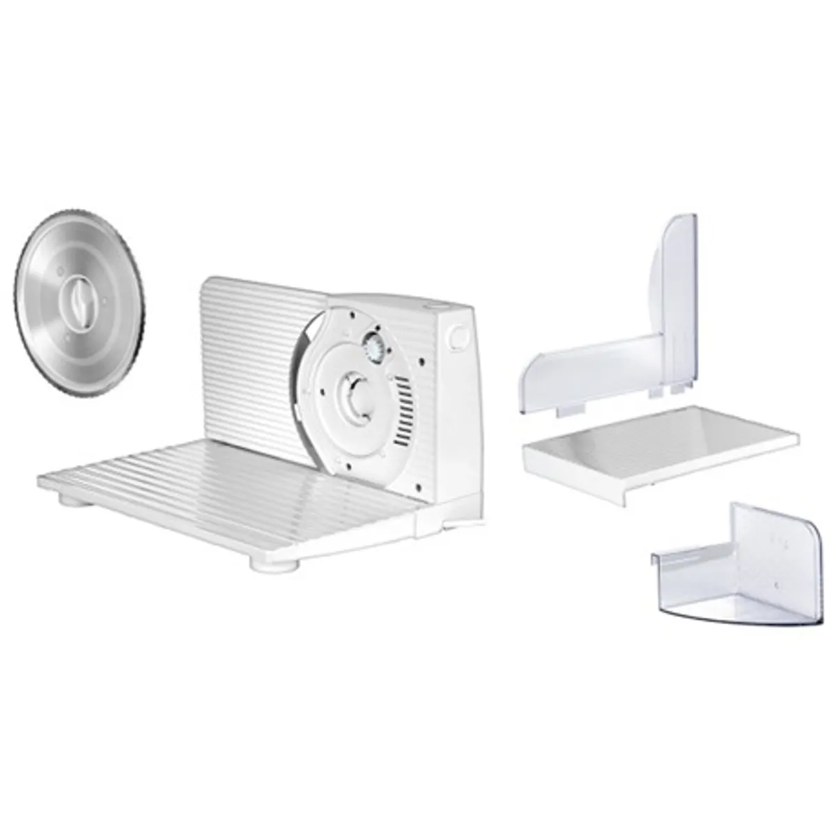 MPM MKR-05 Szeletelő 0-15 mm 150 W 170 mm rozsdamentes acél kés #2