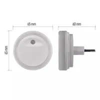 Emos P3315 LED éjjeli fény fotoszenzorral 230 V 5 lm meleg fehér 3 m #7